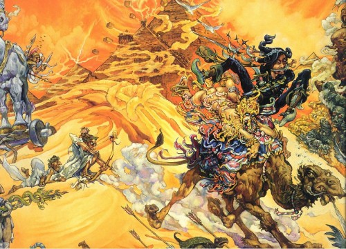 3 | Джош Кирби - Josh Kirby. Фэнтези | ARTeveryday.org