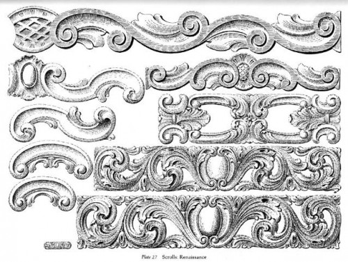 6 | Ornamental Borders - Орнаменты Барроко | ARTeveryday.org