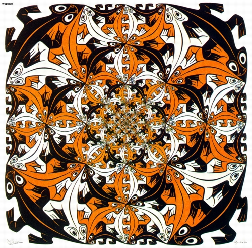 10 | Мауриц Корнелис Эшер - Maurits Cornelis Escher. Нидерландский художник-график | ARTeveryday.org