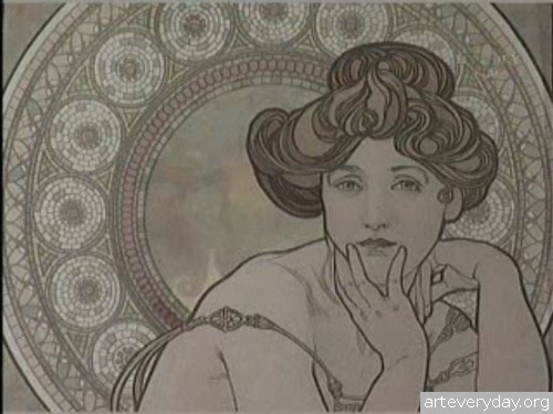 Doc_Film_Alphonse_Mucha_5 | Альфонс Муха - Провидец Арт Нуво | ARTeveryday.org