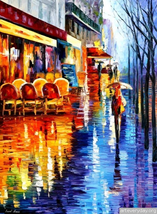 leonid-afremov-6 | Леонид Афремов - Leonid Afremov. Импрессионизм | ARTeveryday.org