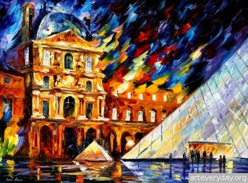 leonid-afremov-19 | Леонид Афремов - Leonid Afremov. Импрессионизм | ARTeveryday.org