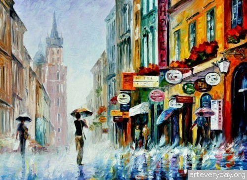 leonid-afremov-18 | Леонид Афремов - Leonid Afremov. Импрессионизм | ARTeveryday.org