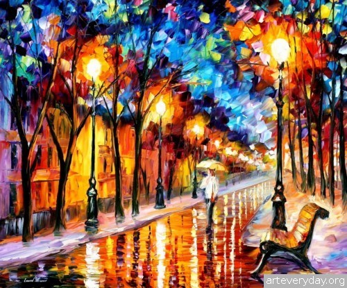 leonid-afremov-17 | Леонид Афремов - Leonid Afremov. Импрессионизм | ARTeveryday.org