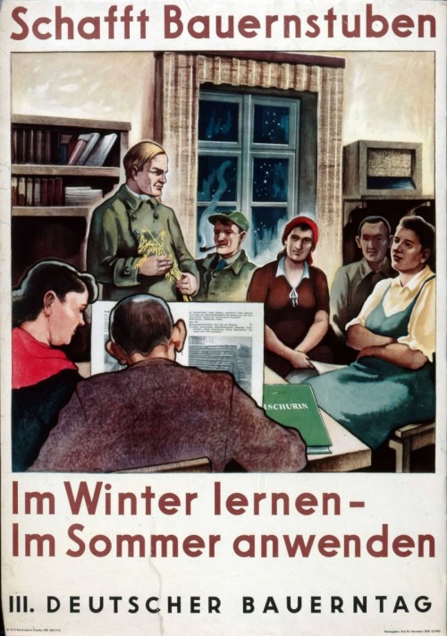 Немецкий фермер!Зимой учись - летом используй. 1951 г.