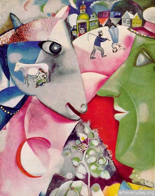19 | Шагал Марк - Chagall Marc. Авангард | ARTeveryday.org