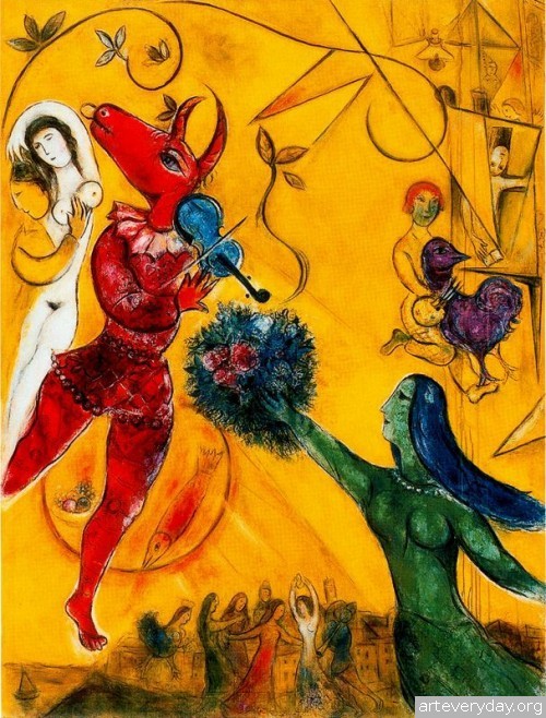 5 | Шагал Марк - Chagall Marc. Авангард | ARTeveryday.org