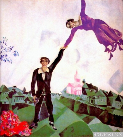 1 | Шагал Марк - Chagall Marc. Авангард | ARTeveryday.org