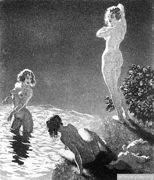 10 | Норман Линдсей - Norman Lindsay. Австралийский живописец | ARTeveryday.org