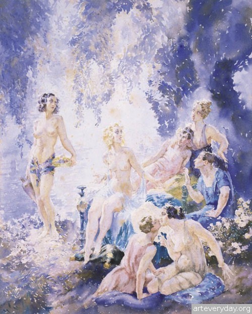 17 | Норман Линдсей - Norman Lindsay. Австралийский живописец | ARTeveryday.org