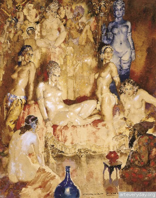 6 | Норман Линдсей - Norman Lindsay. Австралийский живописец | ARTeveryday.org