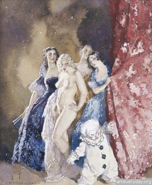 7 | Норман Линдсей - Norman Lindsay. Австралийский живописец | ARTeveryday.org