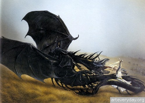 5 | John Howe - Джон Хоув. Канадский иллюстратор | ARTeveryday.org