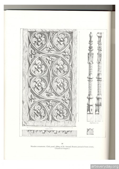 10 | Альбом архитектурных орнаментов в готическом стиле | ARTeveryday.org