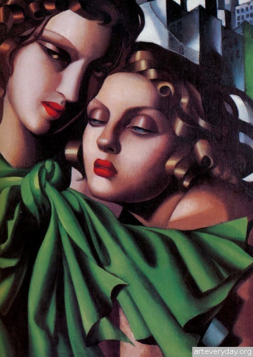 11 | Tamara De Lempicka - Тамара де Лемпика. Живопись в стиле Арт Деко | ARTeveryday.org