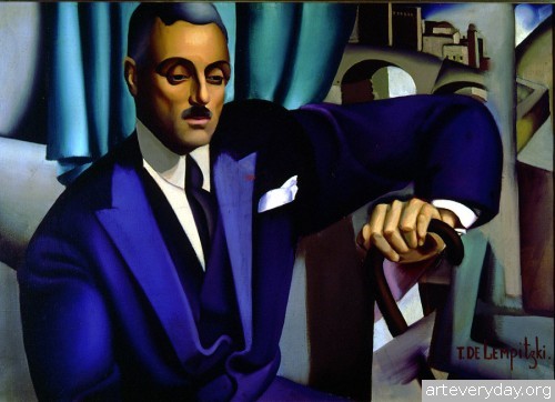 13 | Tamara De Lempicka - Тамара де Лемпика. Живопись в стиле Арт Деко | ARTeveryday.org