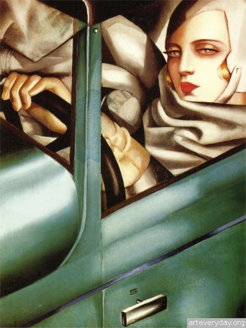 20 | Tamara De Lempicka - Тамара де Лемпика. Живопись в стиле Арт Деко | ARTeveryday.org