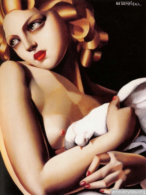 3 | Tamara De Lempicka - Тамара де Лемпика. Живопись в стиле Арт Деко | ARTeveryday.org