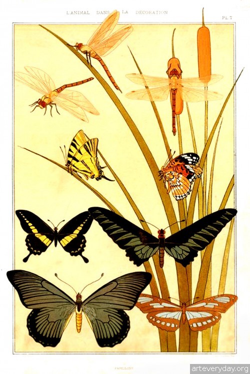 6 | Оrnaments abstraits. Декоративное панно в стиле Арт Нуво | ARTeveryday.org