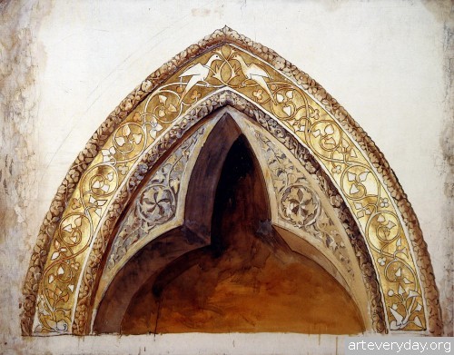 10 | John Ruskin - Джон Рескин. Архитектура в акварели | ARTeveryday.org