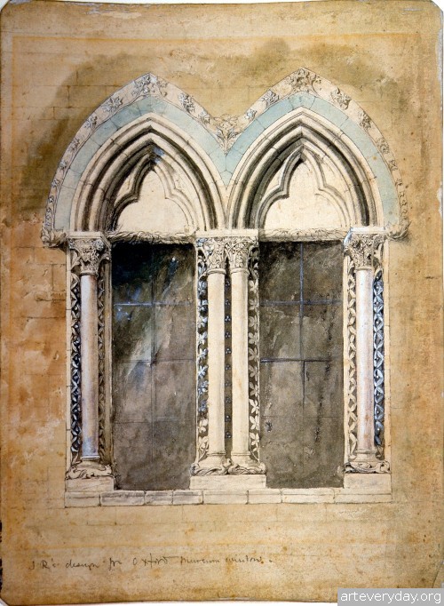 11 | John Ruskin - Джон Рескин. Архитектура в акварели | ARTeveryday.org