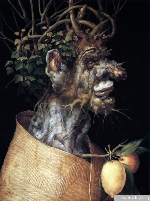 1 | Arcimboldo Giuseppe - Арчимбольдо Джузеппе. Фантастические портреты | ARTeveryday.org