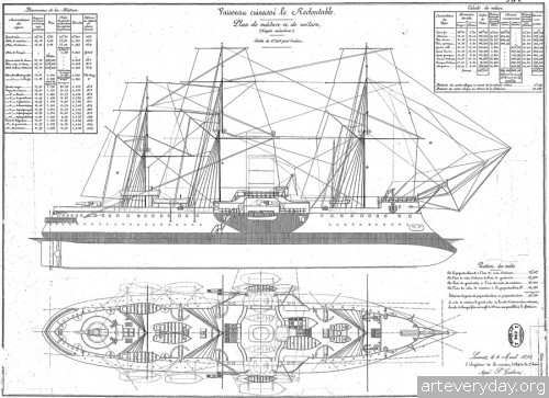 1 | Атлас морской техники ВМФ Франции XIX века | ARTeveryday.org