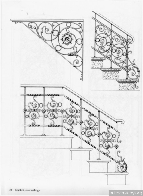 3 | Traditional ironwork designs - Альбом кованных изделий | ARTeveryday.org