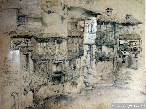 6 | John Ruskin - Джон Рескин. Архитектура в акварели | ARTeveryday.org