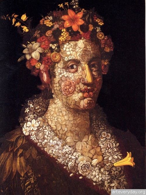 6 | Arcimboldo Giuseppe - Арчимбольдо Джузеппе. Фантастические портреты | ARTeveryday.org