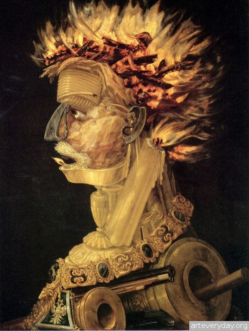 8 | Arcimboldo Giuseppe - Арчимбольдо Джузеппе. Фантастические портреты | ARTeveryday.org