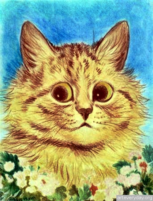 Louis William Wain - Луис Уильям Уэйн. Кошки и шизофрения | ARTeveryday.org