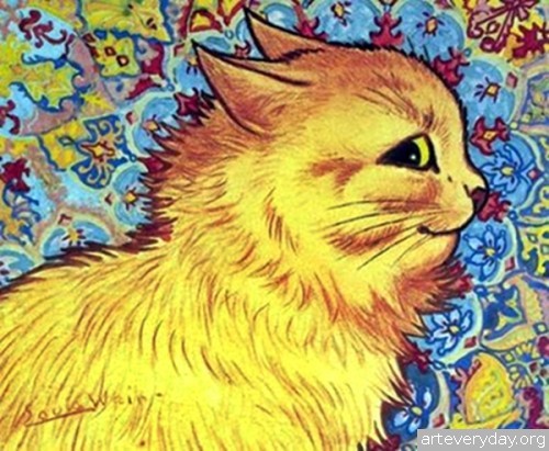 Louis William Wain - Луис Уильям Уэйн. Кошки и шизофрения | ARTeveryday.org