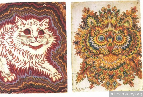 Louis William Wain - Луис Уильям Уэйн. Кошки и шизофрения | ARTeveryday.org