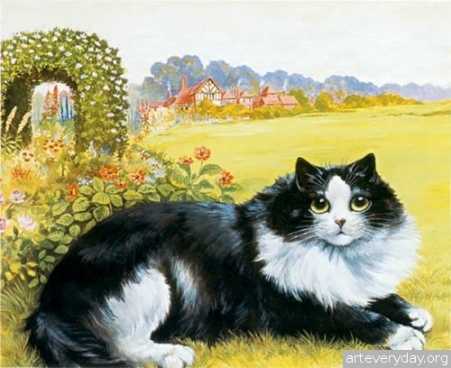 Louis William Wain - Луис Уильям Уэйн. Кошки и шизофрения | ARTeveryday.org