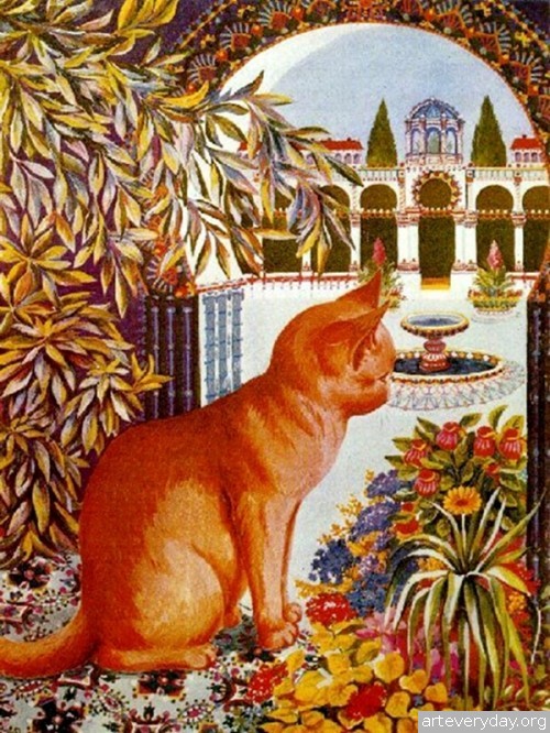 Louis William Wain - Луис Уильям Уэйн. Кошки и шизофрения | ARTeveryday.org