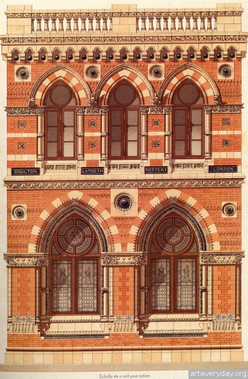 13 | Victorian Brick and Terra-Cotta Architecture - Викторианская кирпичная и терракотовая архитектура | ARTeveryday.org