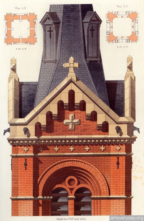 15 | Victorian Brick and Terra-Cotta Architecture - Викторианская кирпичная и терракотовая архитектура | ARTeveryday.org