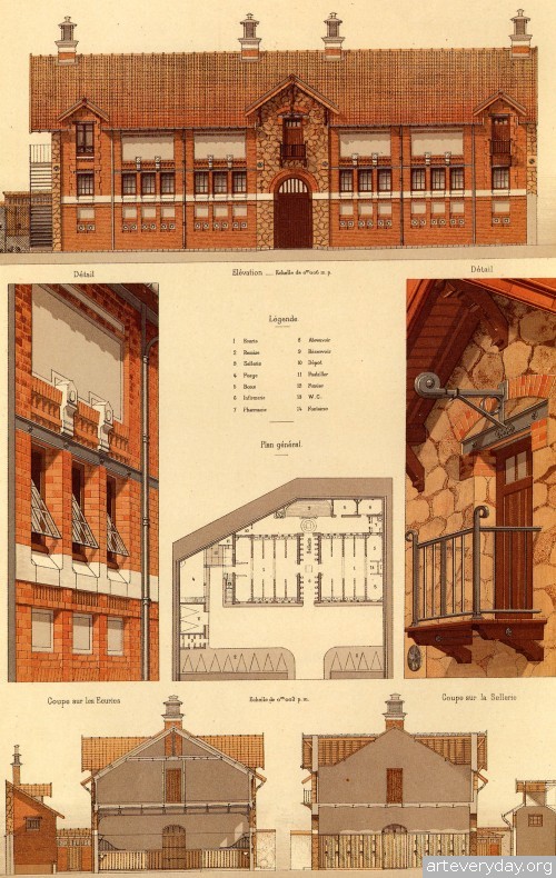 2 | Victorian Brick and Terra-Cotta Architecture - Викторианская кирпичная и терракотовая архитектура | ARTeveryday.org