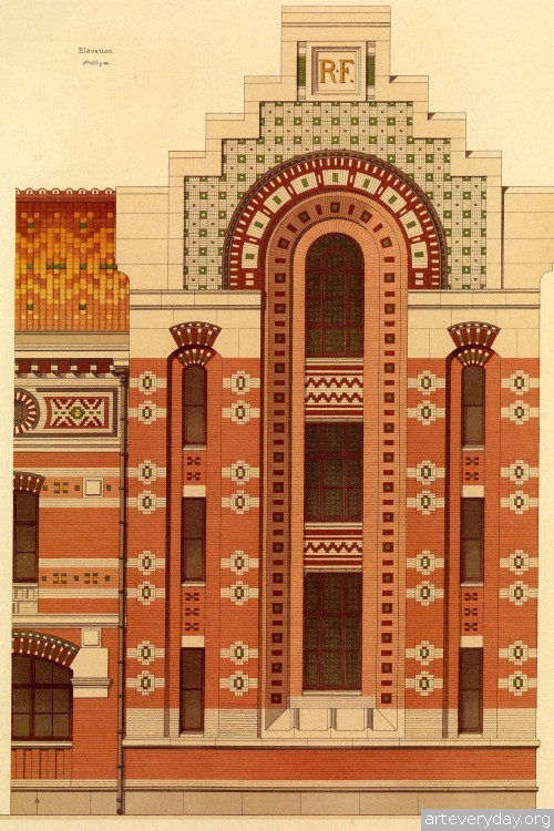 7 | Victorian Brick and Terra-Cotta Architecture - Викторианская кирпичная и терракотовая архитектура | ARTeveryday.org