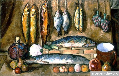 Натюрморт. Рыбы. 1910 г.