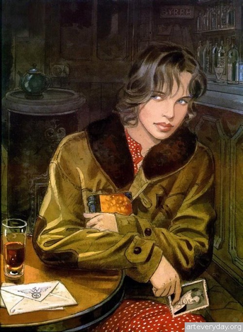 5 | Jean-Pierre Gibrat. Эстетика книжной иллюстрации | ARTeveryday.org