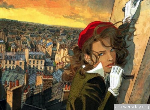 2 | Jean-Pierre Gibrat. Эстетика книжной иллюстрации | ARTeveryday.org